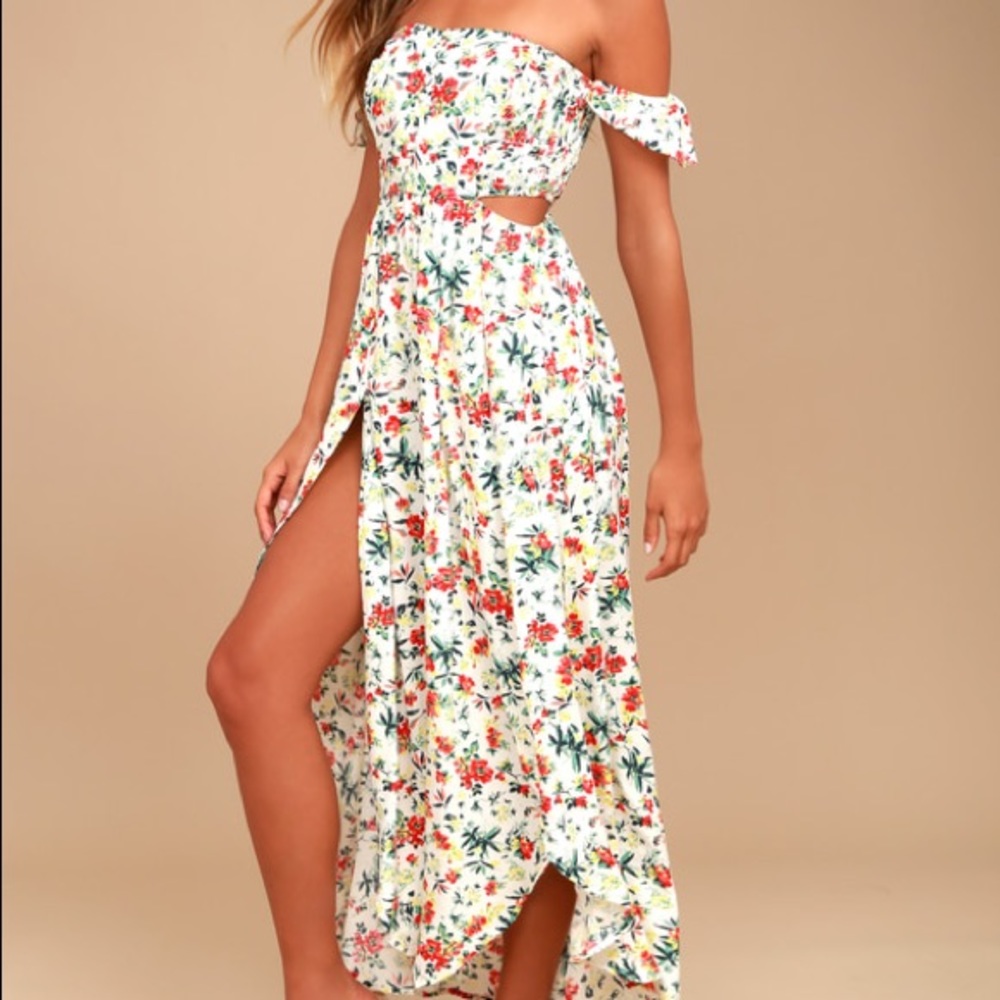 Lush Floral Maxi (NWOT)